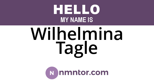Wilhelmina Tagle