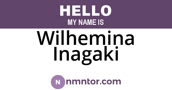 Wilhemina Inagaki