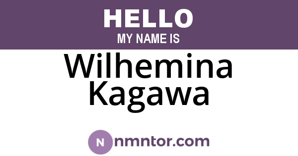 Wilhemina Kagawa