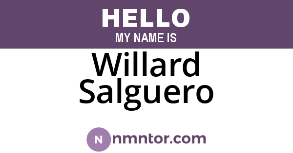 Willard Salguero