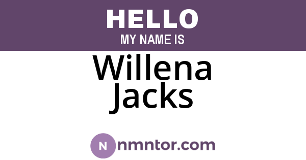 Willena Jacks