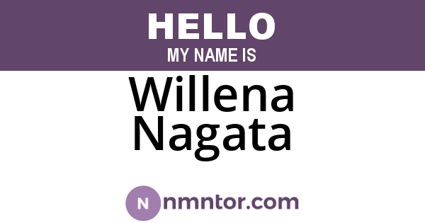 Willena Nagata