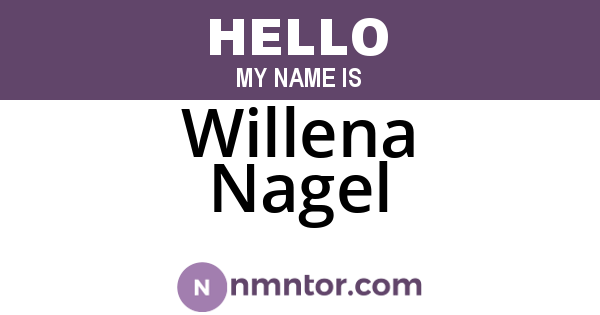 Willena Nagel