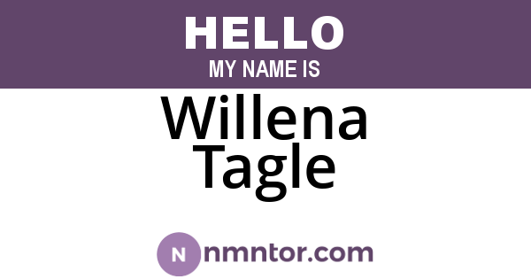 Willena Tagle