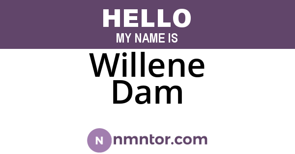 Willene Dam