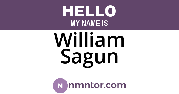 William Sagun