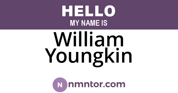 William Youngkin