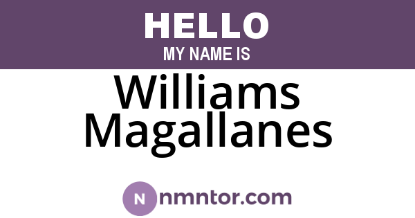 Williams Magallanes