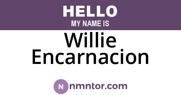 Willie Encarnacion