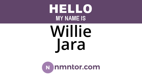 Willie Jara