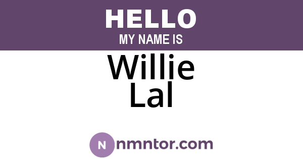Willie Lal