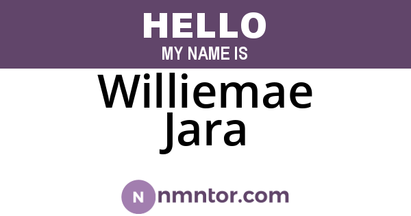 Williemae Jara
