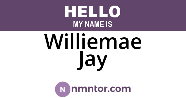 Williemae Jay