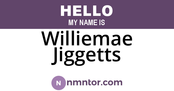Williemae Jiggetts