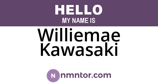 Williemae Kawasaki