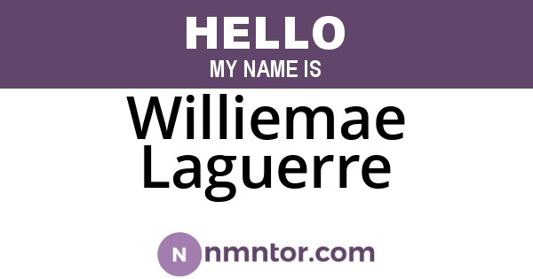 Williemae Laguerre