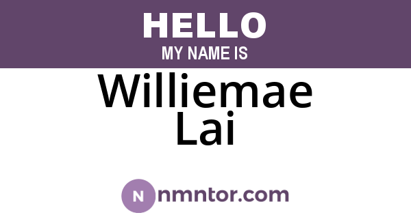 Williemae Lai