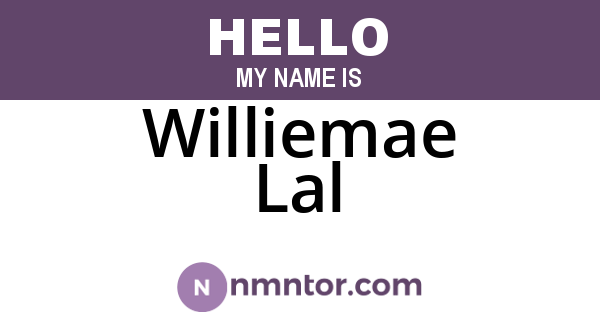 Williemae Lal