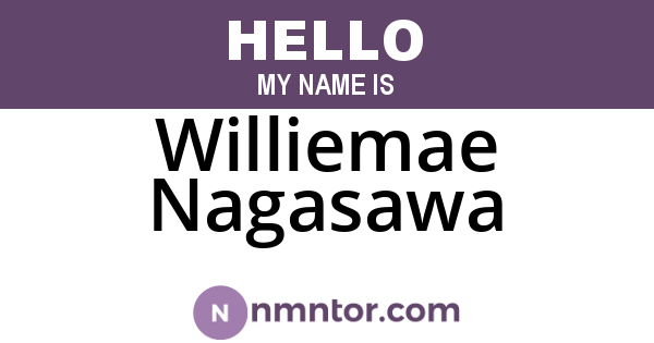 Williemae Nagasawa