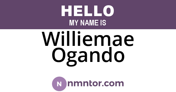 Williemae Ogando
