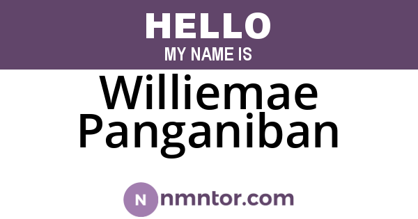 Williemae Panganiban