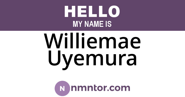 Williemae Uyemura