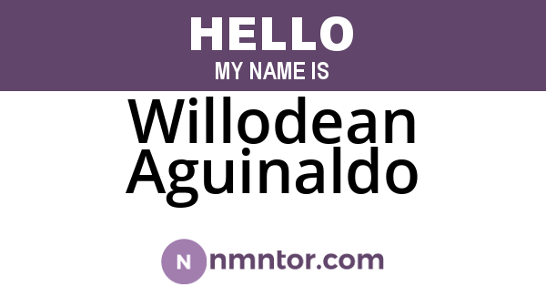 Willodean Aguinaldo