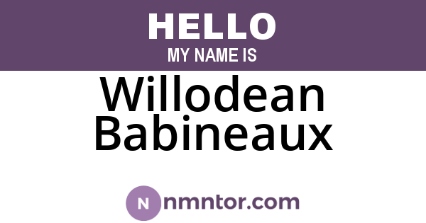Willodean Babineaux