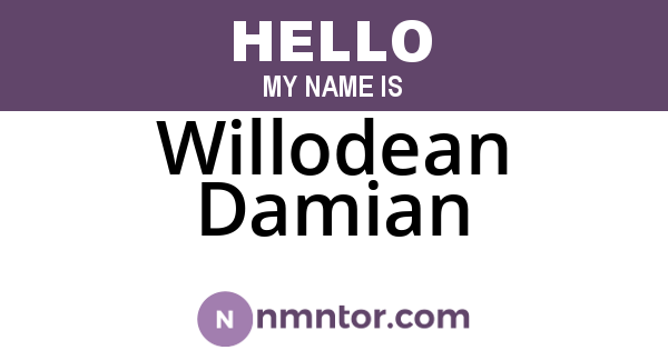 Willodean Damian