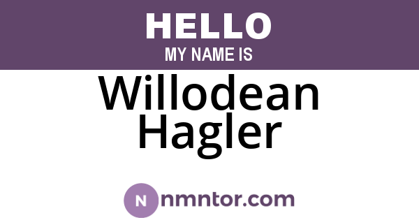 Willodean Hagler