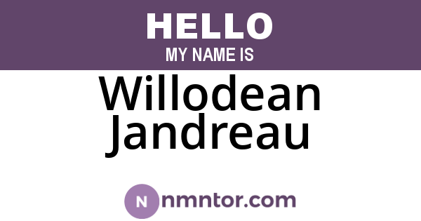 Willodean Jandreau