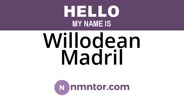 Willodean Madril