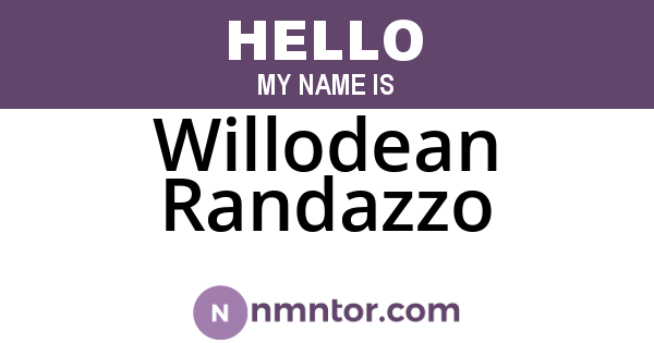 Willodean Randazzo