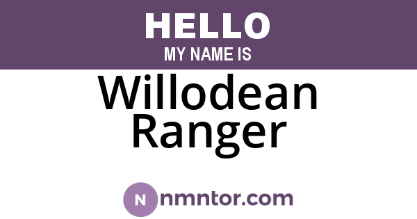 Willodean Ranger