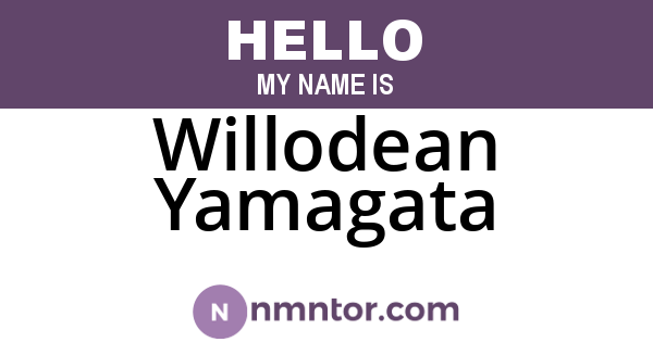 Willodean Yamagata