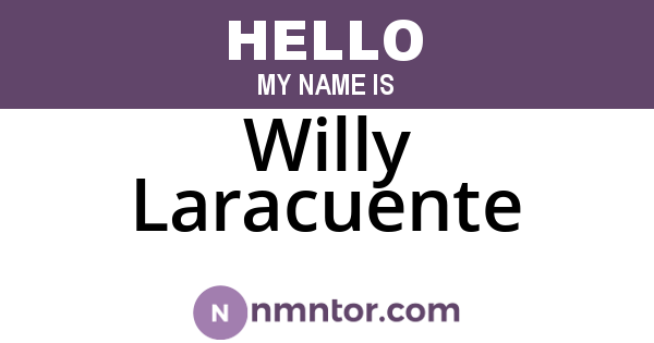 Willy Laracuente