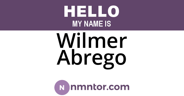 Wilmer Abrego