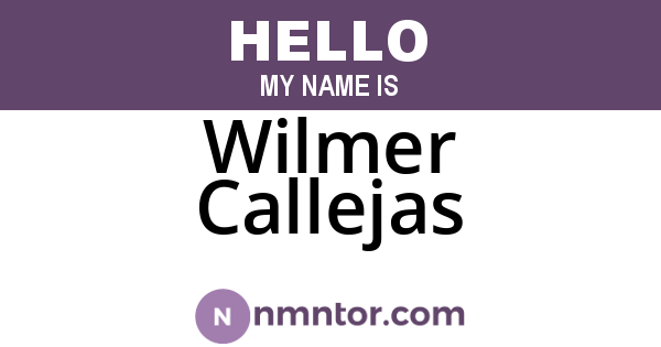 Wilmer Callejas
