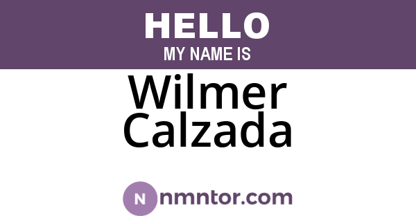 Wilmer Calzada