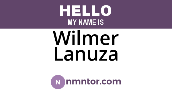 Wilmer Lanuza