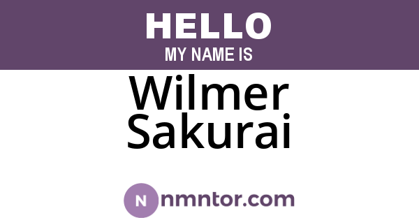 Wilmer Sakurai