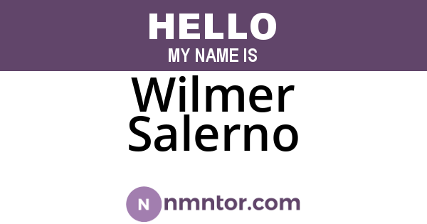 Wilmer Salerno