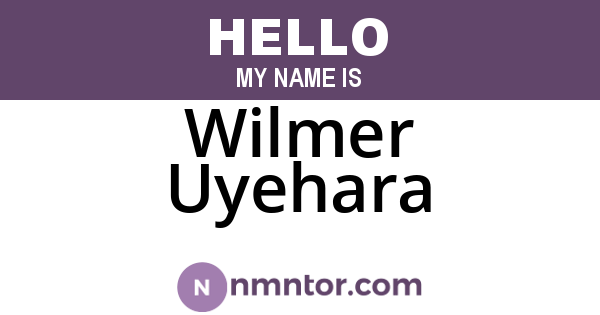Wilmer Uyehara