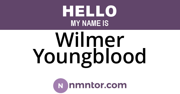 Wilmer Youngblood