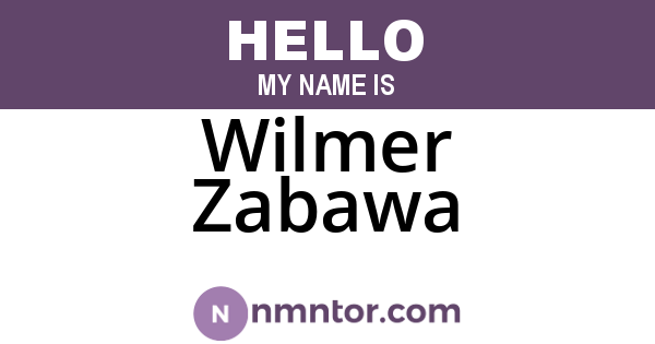 Wilmer Zabawa