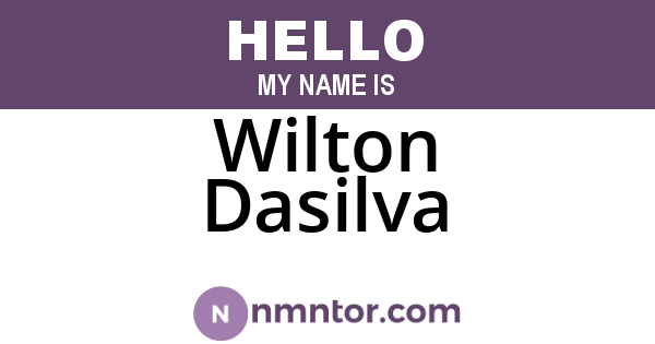 Wilton Dasilva