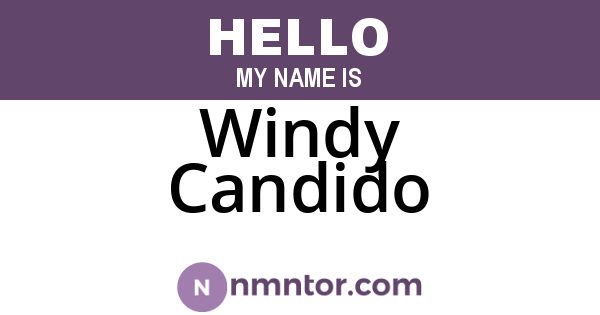 Windy Candido