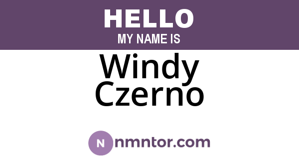 Windy Czerno