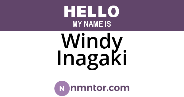 Windy Inagaki