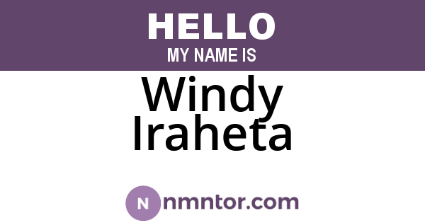 Windy Iraheta